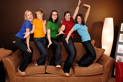 Teens on upholstery, carpet cleaning Tulsa